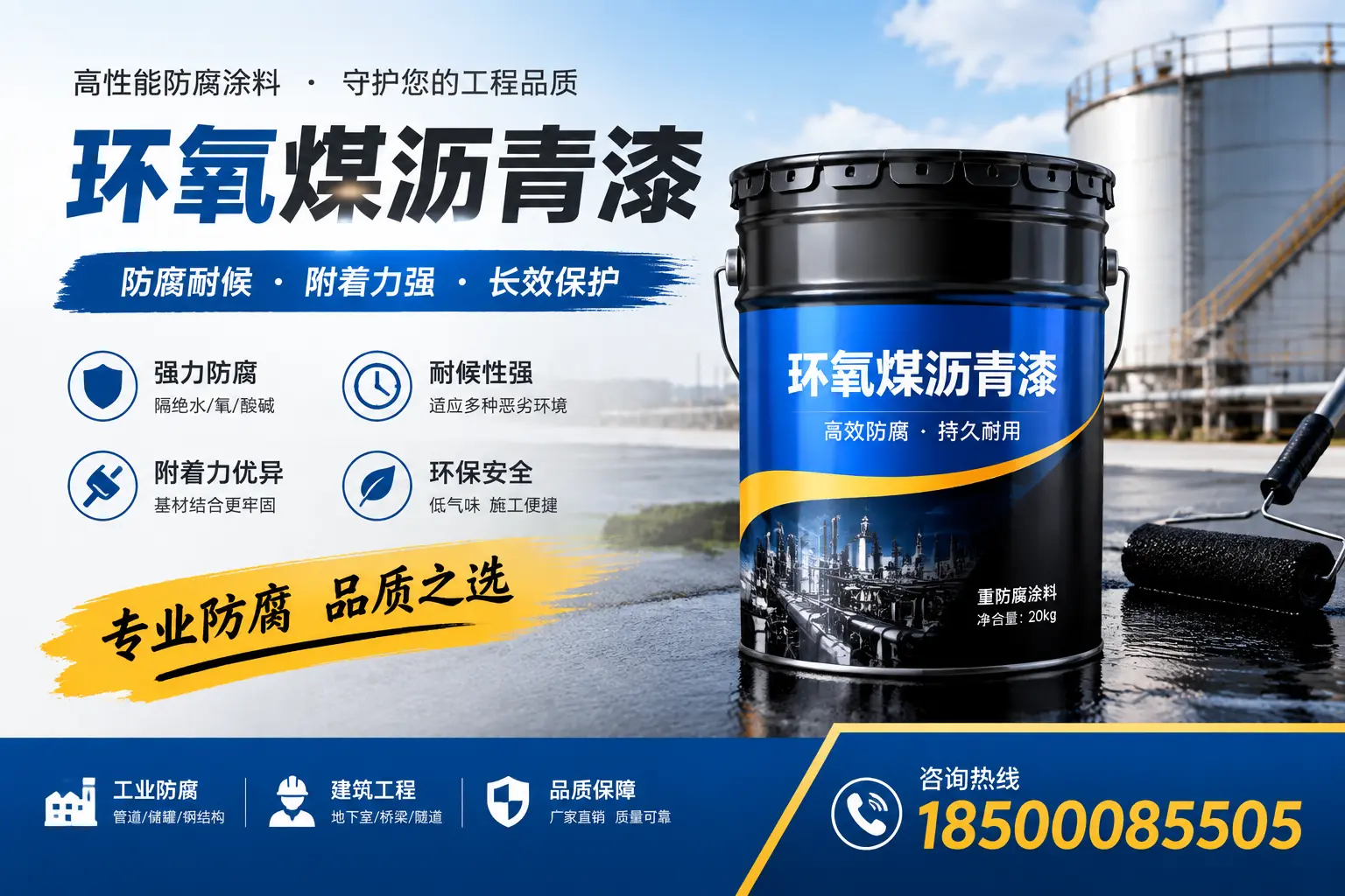 如何选择适合的环氧煤沥青漆？怒江市场选型指南